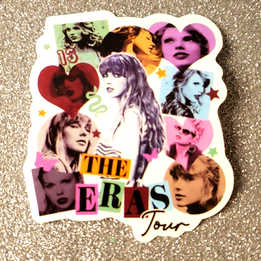 MUSIC Taylor Swift Waterproof Sticker Eras Tour
